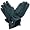 Solid Genuine Leather Motorcycle Gloves, M