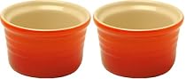 Le Creuset ラムカン(S)2個入 オレンジ 910027-00-09