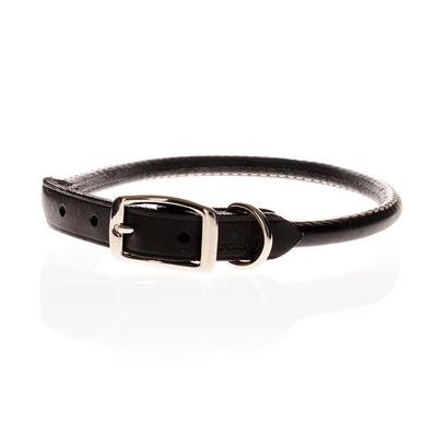 Leather Latigo Round Collar 3 8X12