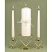 Wedding Supplies Ivory Inspirational Beauty Unity Candle (pack Of 1)
