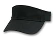Plain Single Sports Visor- Black