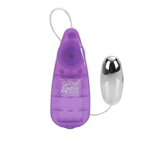 California Exotic Novelties Slim Teardrop Bullet, Purple