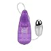 Bulk Slim Teardrop Vibrating Bullet 2.25 Inch Purple