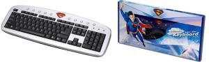 i-rocks Superman Media Slim Keyboard (Silver)