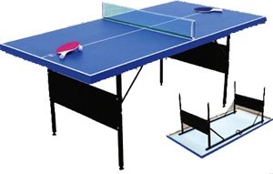 6 Foot Folding Table Tennis Table (TT-2)