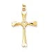 14k Cross Pendant