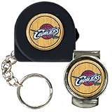NBA Cleveland Cavaliers 6' Tape Measure, Key Chain & Money Clip Set