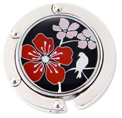 Finders Key Purse Hanger Asian Garden