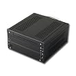 Casetronic Travla C138 Mini-ITX case black with 90W Power Supply.
