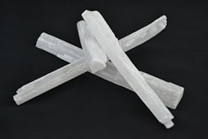 6 - 9 inch Selenite Stick - Wand, Reiki, Chakra Healing