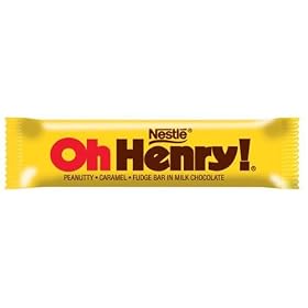 Oh Henry Single, Candy Bars (Pack of 36)