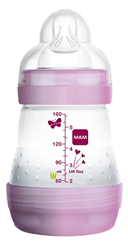 Imagen 2 de MAM Babyartikel 99919222 - Kit biberon (2 unidades), color rosa, 160 ml
