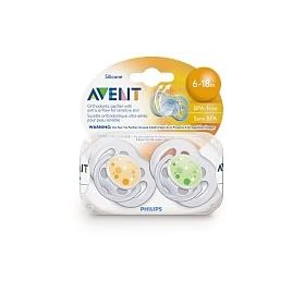 Philips AVENT BPA Free Contemporary Freeflow Pacifier, 6-18 Months, Colors and Designs May VaryPhilips AVENT BPA Free Contemporary Freeflow Pacifier