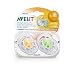 Philips AVENT 2 Pack BPA Free Contemporary Freeflow Pacifier, 6-18 Months, Colors and Designs May Va