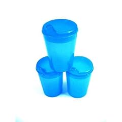 15 x Trinkbecher Schnabelbecher TRIO Becher mit T�lle / Fb. blau