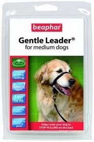 Beaphar Canac Gentle Leader Headcollar Black (Size: Small) by Canac