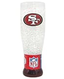 San Francisco 49ers Crystal Pilsner Glass