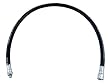 Low Pressure Scuba Regulator Hose, 28" Black