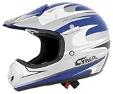 CYBER HELMETS UX-10 RUSH BLU/SIL/WHT 2XL 647755
