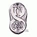 Dancing Horses - Pewter Pendant
