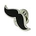 Mustache Lapel Pin