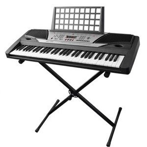 Brand New Music Portable Electronic Keyboard 61 Keys Electric Piano Electone Melody Euphony MK980 With Stand product image