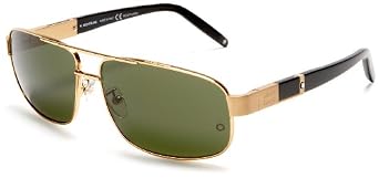 Click here to buy Mont Blanc Mens MB226 Metal Sunglasses by Mont Blanc.