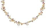 Freshwater Cultured Pearl, Citrine, Peridot & Amethyst Necklace, 18