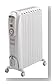 DeLonghi オイルラジエターヒーター D091549EFS ホワイト×ライトグレー
