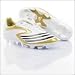 Adidas F10 TRX FG Kids White/Black/Gold 1