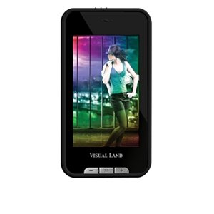 Best Price Visual Land V-Touch Pro 4 GB Video MP3 Player with Touchscreen and Built-in Camera (Black)