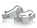 18K White Gold Matte-Finish Handwoven Mesh