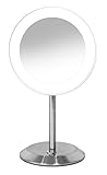 UPC 074108329547 product image for Conair Round Shaped LED Lighted Mirror, Satin Chrome | upcitemdb.com