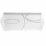  : Corelle Coordinates Melamine Tidbit Tray, Simple Lines
