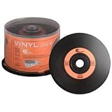 E3works Vinyl CD-R 50-Disc Spindle, 50-Pack