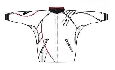 Babolat Club Line Men Jacket weiß-rot XL