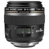 Canon EF-S 60mm f/2.8 Macro USM Digital SLR Lens for EOS Digital SLR Camera ....