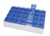 Medi Tray Medicine Planner By Apex Medical, 4 Times Per Day, 7 Days Per Week