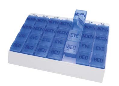 Apex Medi Tray, 4 Times Per Day, 7 Days Per Week