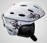 Women's Giro Prima Ski and Snowboard Helmet - Matte White Gems