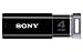SONY ノックスライド式USBメモリー ポケットビット 4GB ブラック キャップレス USM4GP B
