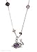 Sterling Silver Amethyst Rabbit Necklace title=