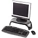 Smart Suites Corner Monitor Riser, 3 7/8 to 5 1/8 x 18 1/2 x 12 1/2, Black (FEL8020101) Category: Monitor Risers