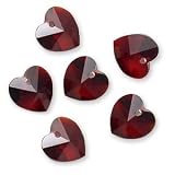 Swarovski Crystal Heart Pendant 6202 10mm 