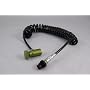 Paintball Co2 HPA Heavy Duty Coil Remote Quick Disconnect & On/off