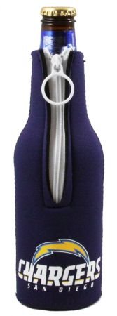SAN DIEGO CHARGERS NFL BOTTLE SUIT KOOZIE COOLER COOZIE