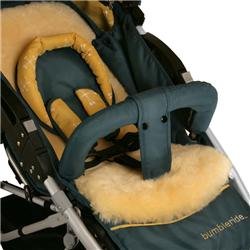 Bumbleride Plush Seat Liner - Natural