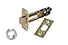 Schlage 16-210 F-Series 1 x 2.25 Inch Triple Option Round Corner, Square Corner,, Polished Brass