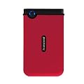 Transcend StoreJet 320 GB externe Festplatte (6,35 cm (2.5 Zoll), SATA) rot