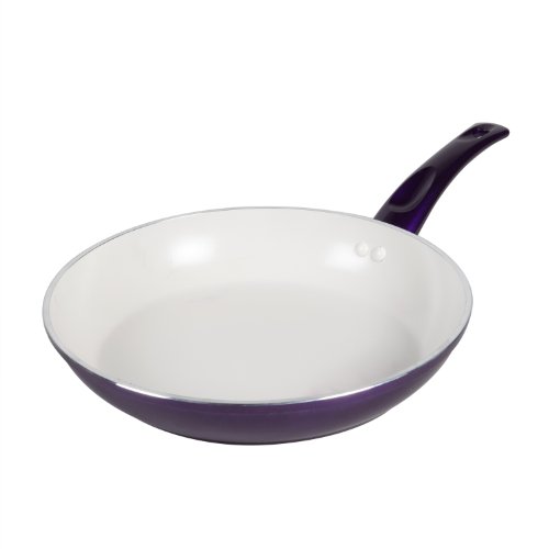 Gibson Colorsplash Lewiston 11-Inch Fry Pan, Purple